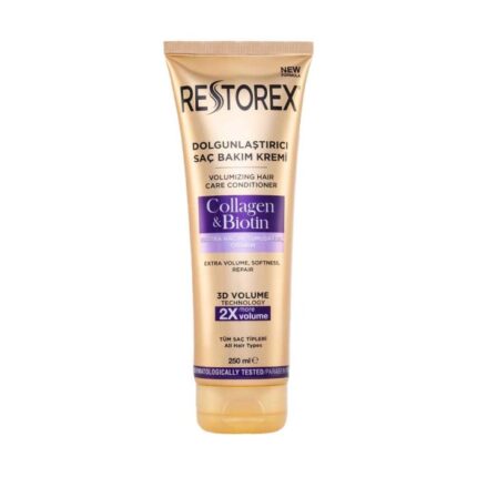 Restorex Collagen & Biotin Volumizing Hair Conditioner 250ml