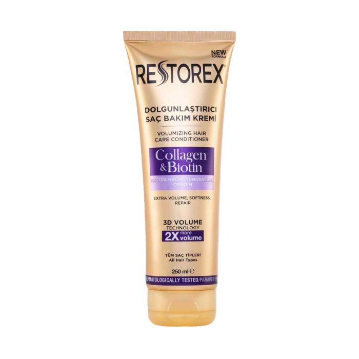Restorex Collagen & Biotin Volumizing Hair Conditioner 250ml