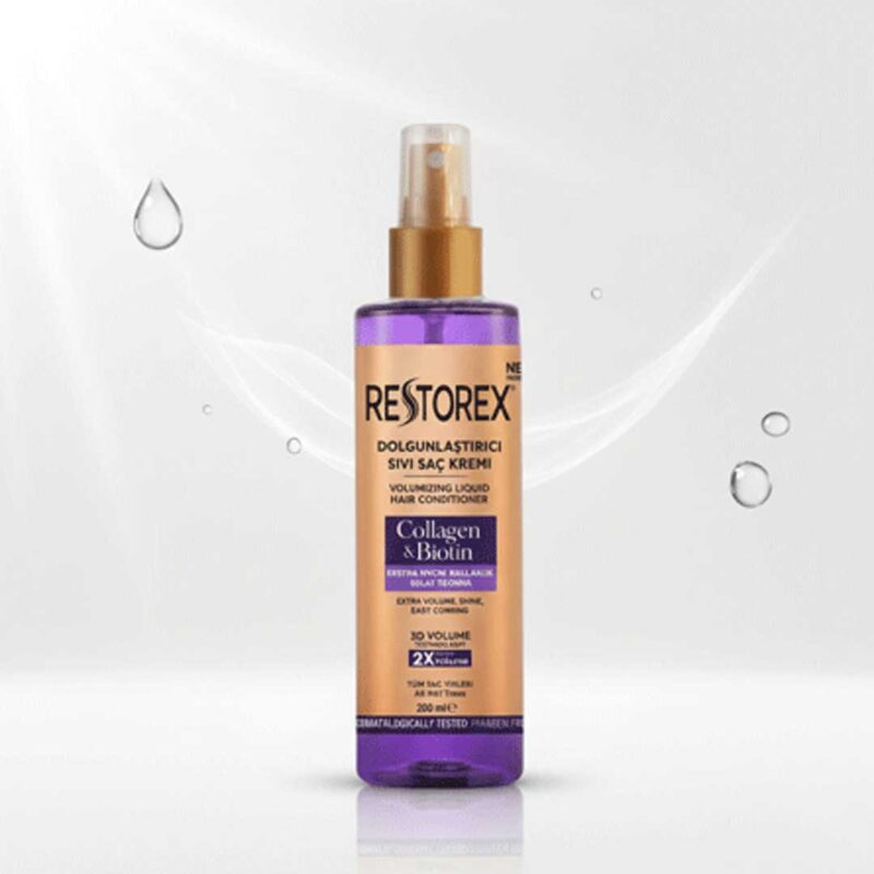 Restorex Collagen and Biotin Volumizing Hair Conditioner 200ml